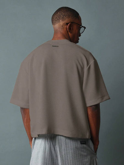 Essential Textured Boxy Men’s Shirt