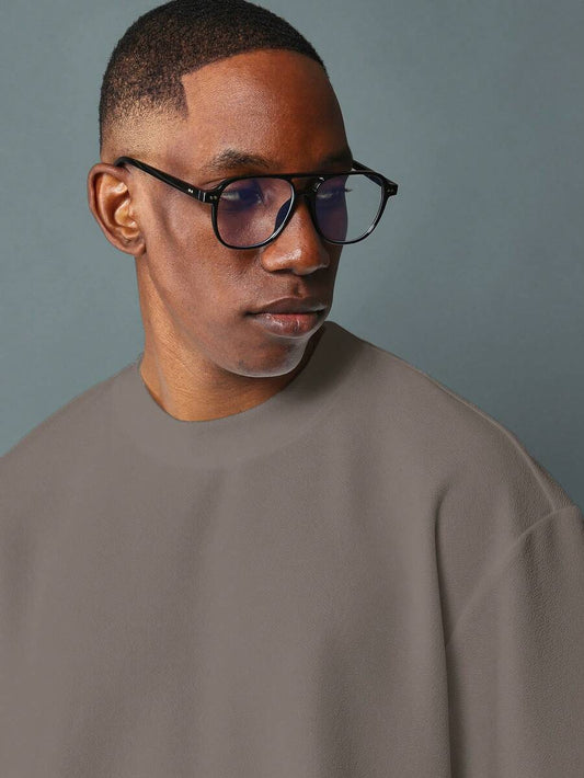 Essential Textured Boxy Men’s Shirt